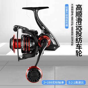 All metal fishing wheel spinning wheel fishing reel fishing reel sea pole wheel anchor fishing wheel remote casting wheel fishing gear wholesale