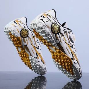 Cross-Border Ready-Stock Football Shoes for Men with Velcro Tf Studs, Long Studs, Student and Youth Training Shoes, Competition Sports Shoes