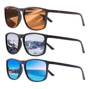 Cross-border polarized driving mirror retro outdoor fishing sunglasses UV protection Amazon for TR printable LOGO