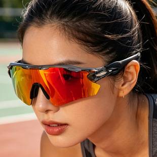 Ultra-Light Tr90 Sun Protection Sunglasses, Suitable for Nearsightedness, Cycling Sports Glasses for Men and Women, Factory Wholesale, Photochromic