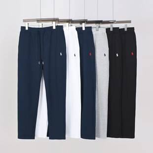 2026 New Fashion Casual Men's Sports Embroidered Pony Straight-Leg Casual Pants