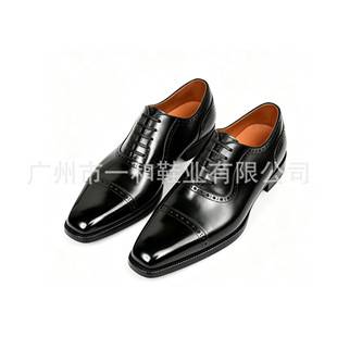 Popular Business Formal Casual Leather Shoes for Men, Soft Leather British Style Brogue Oxford Shoes, Ready Stock, First Layer Cowhide