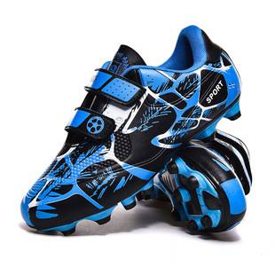 Factory Direct sales popular football shoes Velcro plus size children's men's and women's long nail broken nail primary and secondary school competition training shoes