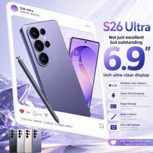 Cross-border TK hot-selling S26Ultra, large memory, global version cross-border mobile phone, smartphone factory wholesale
