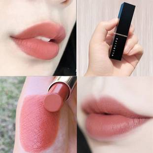 Hllr Matte Lipstick Moisturizing Lip Balm Black Tube Gold Lipstick Not Easy to Stick Makeup Drop Shipping