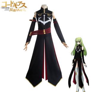 Rebellious Lelouch Cc Season 2 Black Knights Cos Clothing Two-Dimensional Cosplay Role-Playing Costume