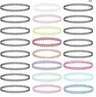 Factory wholesale direct lace collar female clavicle chain neck chain punk Loli necklace fishing line necklace clavicle chain female