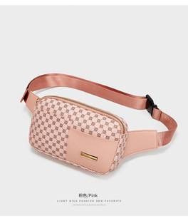 2022 new printed waist bag ladies sports running mobile phone waist bag fashion outdoor new wallet a generation of hair