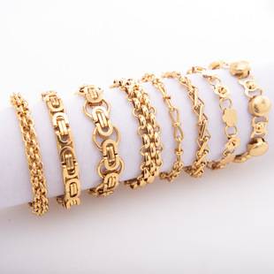 Rough titanium steel bracelet high sense of personality hip hop punk stainless steel jewelry corn king strap steamed stuffed bun