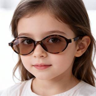 Baby sunglasses baby girls' sunglasses boys' UV-proof baby glasses plain glasses personalized anti-blue light lenses