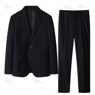 Spring and Autumn Suit Men's Three-Piece Suit Groomsmen Suit Suit Men's Two-Piece Suit for Work Men's Small Suit