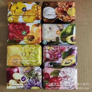 Wholesale 200g Yueli Fragrance Soap Fruit Soap Car Bath Aromatherapy Freesia Coconut Whole Box 96 Pieces