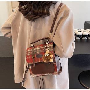 College Style Backpack Casual Women's Bag 2026 New Fashion Handbag Student Versatile Travel Small Backpack