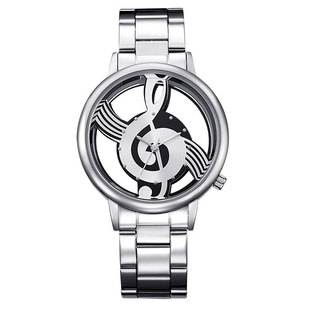 Korean Style Women's Fashion Simple Watch Women's Belt Student Couple Personality Hollow Note Watch Spot