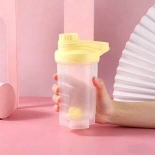 Summer plastic straw cup, shaker cup, sports and fitness portable cup, shaker milkshake cup, high-looking cup for girls