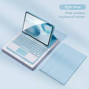 Factory direct wholesale iPad Magic Keyboard protective case with wireless mouse, magnetic detachable design, pen slot, anti-bending stand, for export