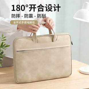 Full-Opening Laptop Handbag 15.6/ 16inch Inch Unisex Business Lightweight Laptop Bag