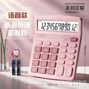High-Quality Voice Calculator for Business, Office, Finance, Accounting, and Students, Multifunctional with Customizable Logo