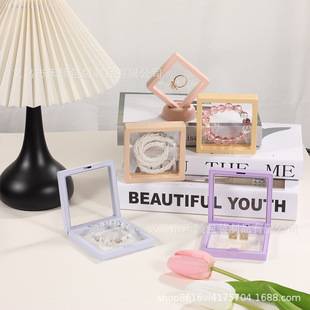 Transparent Pe Film Suspension Box Jewelry Necklace Storage Box Bracelet Jewelry Packaging Box Manufacturer Wholesale