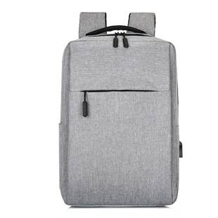 Cross-Border Men's Business Casual Multi-Functional Backpack for Business Trips and Commuting, Laptop Backpack with Printed Logo