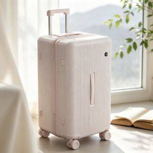 2026 New PC High-Style Women's Luggage, Dune Max Large Capacity Travel Suitcase 24inch Carry-on Trolley Case