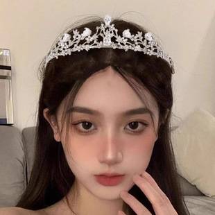 Factory Direct Supply of Silver Rhinestone Large Crowns, Bridal Wedding Headpieces, Adult Birthday Party Tiaras, Can Be Mixed and Sold in Bulk