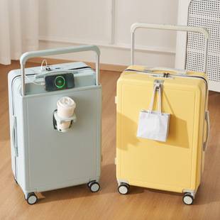 Wide Pull Rod Luggage Case Women's New 20-inch Boarboard Case Small Lightweight Travel Code Pull Rod Case Silent 24 Men