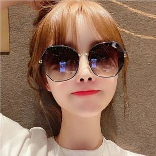 2025 Women's Sunglasses Ins Influencer Picks Sunglasses Street Photography Douyin Kuaishou K-Style Polarized Sunglasses