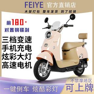 Wholesale Electric Motorcycle Q3 for Cross-Border Trade, Adult High-Endurance Electric Motorcycle for Men and Women, High-Speed Commuter Electric Vehicle, Can Be Registered