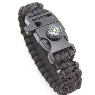 Umbrella Rope Bracelet Multifunctional Woven Bracelet Seven-core Umbrella Rope Outdoor Survival Emergency Wrist Rope Bracelet Wilderness Adventure