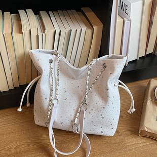 Spring/Summer 2026 New Fashion Shoulder Bag for Office Workers, Stylish and Trendy Tote Bag with High Aesthetic Value and Simple Design