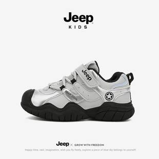 Jeep Boys' Sports Shoes Autum 2025 New Baby Shoes Soft Sole Outdoor Kidsren's Shoes Casual Velcro