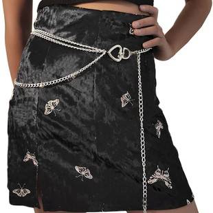 European and American Straddle Jewelry Waist Chain Multi-layer Belly Chain Adjustable Belt for Girls Women Body Jewelry