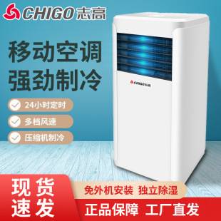 Chigo Mobile Air Conditioner All-In-One Compressor Small Air Conditioner for Both Cooling and Heating Without External Unit 1.5P Free Installation Air Conditioner