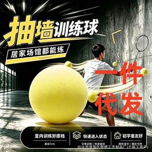 A Drop-Shipping Product: a High-Density Foam Ball for Badminton Training, a Wall Training Tool for Doubles, Designed for Hitting the Wall and Bouncing Back