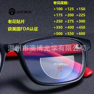 Black Technology Liquid Silicone Presbyopia Patch, Self-Adhesive, Can Be Applied to Sunglasses, Vr, Laboratory Glasses, and Other Non-Prescription Transparent Objects