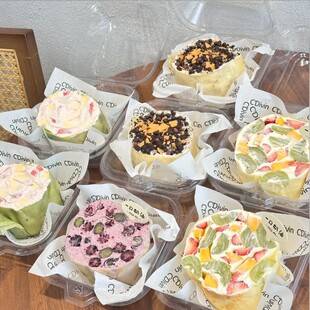Internet-Famous Towel Roll Packaging Box, Tiramisu Box, Swiss Roll Takeaway Box, Cut into Pieces, Disposable Transparent Lunch Box