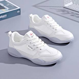 Women's summer sports shoes, mesh, breathable, thin, soft-soled, lightweight, shock-absorbing, suitable for running and travel, white mesh shoes HY103