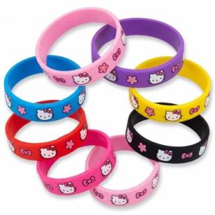 Cross-Border Exclusive Supply of Cartoon Anime Silicone Bracelets, Birthday Glow-In-The-Dark Holiday Party Supplies, Bracelet Set Collaboration