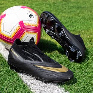 plus size football shoes high-top flying socks overshoes for boys and girls AG spikes leather shoes for teenagers and students