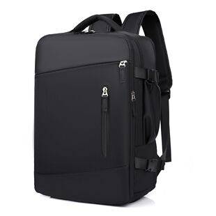 Trendy Foreign Trade Laptop Bag, Multifunctional Short-Distance Travel Backpack, High-End Style, Unisex Double-Shoulder Backpack