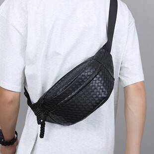 New trendy brand waist bag for men and women, fashionable, casual, versatile, large-capacity, stylish shoulder sports crossbody bag, outdoor backpack