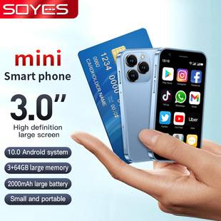 Soyes Sano Xs16 Full Netcom 4g Mini Mobile Phone Ultra-Small Pocket Quad-Core Android Smartphone Cross-Border Google