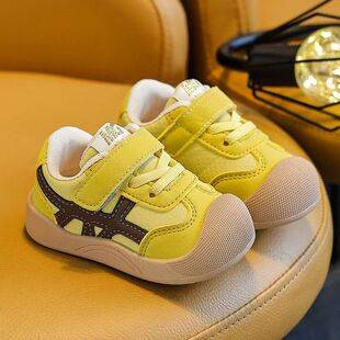 Baby Walking Shoes, Breathable Shoes for Boys, New Spring and Autumn Soft-Soled Non-Slip Infant Girls' Functional Toddler Sneakers