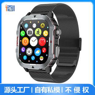 Cross-Border New Model Qx11 Smart Watch with Bluetooth Calling, Heart Rate, Blood Pressure, and Blood Oxygen Monitoring, Three-Proof Outdoor Sports Watch