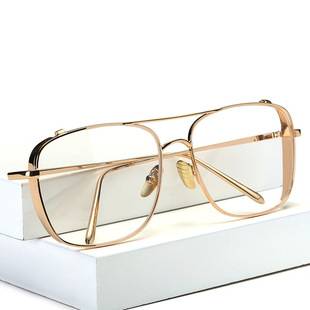 912-1 Large Frame Sunglasses for Women 2025 Trendy Street Style Sunglasses European and American Sunglasses Wholesale Myopia Sunglasses
