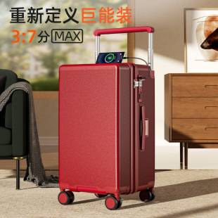 Large Capacity Suitcase for Men and Women, Sturdy and Durable, with Password Lock, Explosion-Proof Zipper, Wide Handle for Travel