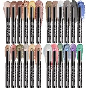 Coolstory Cross-Border Eyeshadow Stick Matte Lazy Eyeshadow Pen Brightening and Enhancing Eye Shadow Waterproof 24 Colors