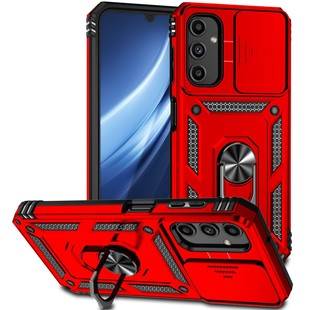 Cross-Border Applicable Samsung A56 Sergeant Push-Window Phone Case Sama26 Magnetic A36 Stand A17 Anti-Drop Protective Cover