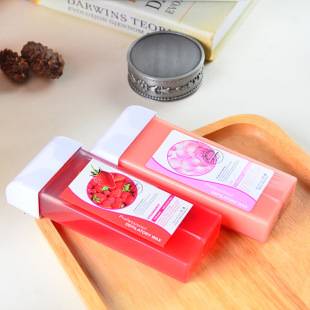 Factory 100g Depilatory Wax block portable wax therapy machine mini hot wax machine Depilatory Wax strip multi-color optional cross-border foreign trade